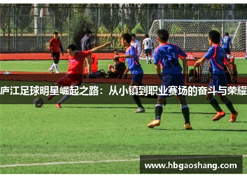 庐江足球明星崛起之路：从小镇到职业赛场的奋斗与荣耀